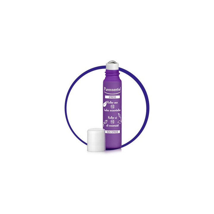 Puressentiel Stress Roller z 12 eteričnimi olji