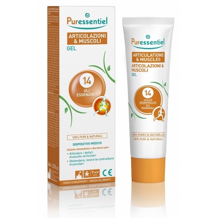 Gel para articulações puressentiel com 14 Óleos essenciais 60 ml