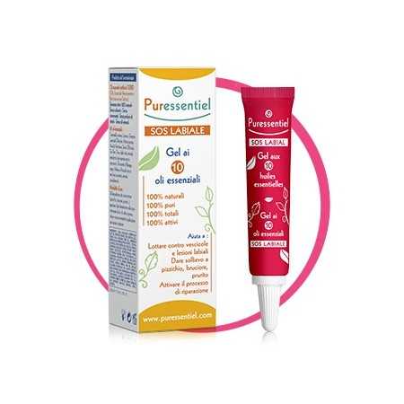 Puressentiel S.O.S Labiale Gel ai 10 Olii Essenziali