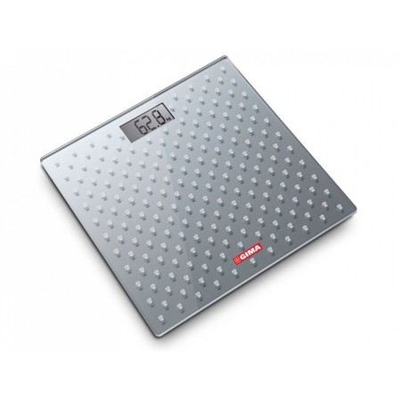 Glass digital scale - grey
