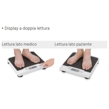 Balança de banheiro portátil – uso profissional máx. capacidade: 200 kg - div. 200 g