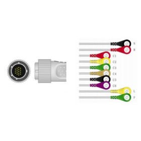 Cavo paziente per stress ecg compatibile esaote