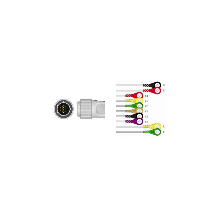 Esaote-compatibele ECG-stresspatiëntkabel