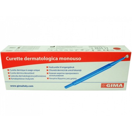 Gima dermatological curettes diameter 3 mm - pack of 10.