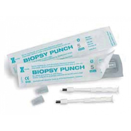 Biopsi-punch stiefel curette diameter 6 mm - förp. 10 st.