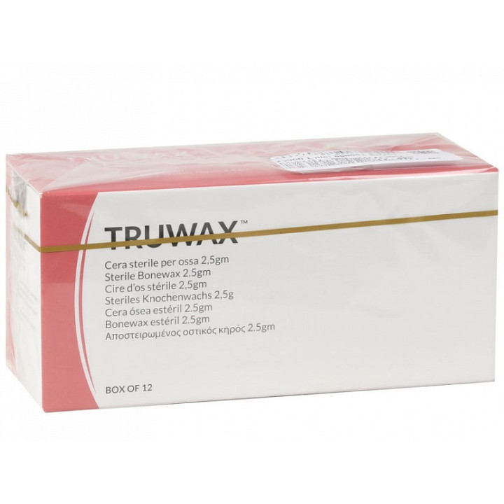 Bonewax 2,5 g – steril – förpackning med 12 st.