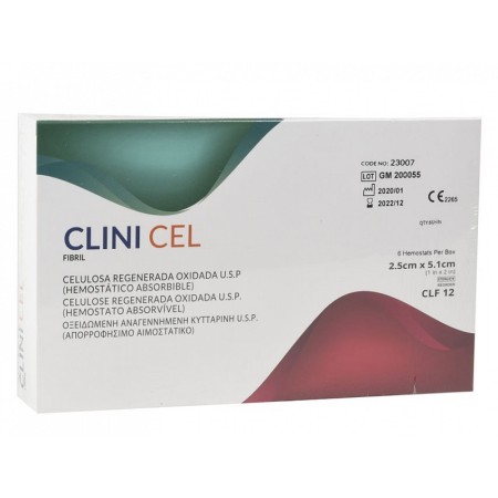 Clinicel fibril 2,5 x 5,1 cm - csomag 6 db.