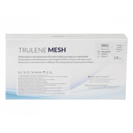 Trulene nicht resorbierbar 6 x 11 cm - blau - 6er-packung.