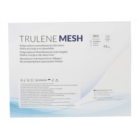 Trulene nem nedvszívó 15 x 15 cm - kék - 3 db-os csomag.