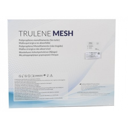 Fralda trulene não absorvível 30 x 30 cm - azul