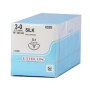 Sutura não absorvível ethicon perma-hand 632g com agulha preta usp 3/0 de 1/2" (22 mm) - pacote com 1 unidade