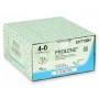 Suture non résorbable ethicon prolene eh7150h monofilament avec aiguille 3/8 19mm usp 4/0 bleu - 1 pc.