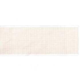 ECG thermal paper 80x20 mmxm - orange grid pack