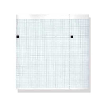 ECG thermal paper 210x150 mmxm - blue grid pack