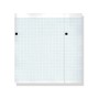 ECG thermal paper 210x150 mmxm - blue grid pack