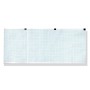 Papier thermique ecg 120x100 mm x 300 - pack quadrillage bleu