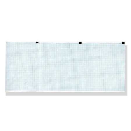 Hârtie termică Ecg 120x100 mm x 300 - pachet grilă albastră