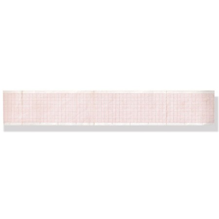 EKG termopapir 50x100 mmxm - orange gitterpakke - pakke 25 pakker