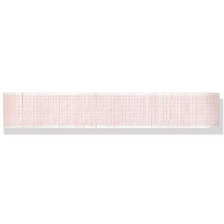 Papier thermique ECG 50x100 mmxm - pack grille orange