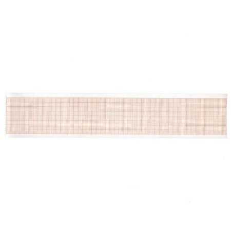 ECG Thermal Paper 50x23 mmxm - Orange Grid Roll