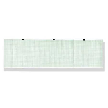 Ecg thermisch papier 90x90 mmxm - groen rasterpakket