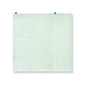 ECG thermal paper 210x140 mmxm - green grid pack