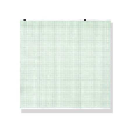 Ecg thermisch papier 210x140 mmxm - groen rasterpakket