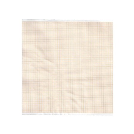 Papel térmico ECG 210x30 mmxm - rolo de grade laranja - pacote 5 rolos