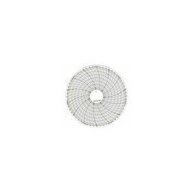 Diagramskiver - Timerotation, varighed 7 dage, inddelinger 3 timer, diameter 115mm - 100 stk.