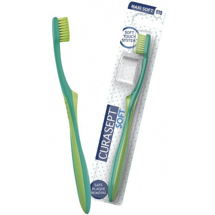 Escova de dentes macia Curasept Maxi 010 - Várias cores