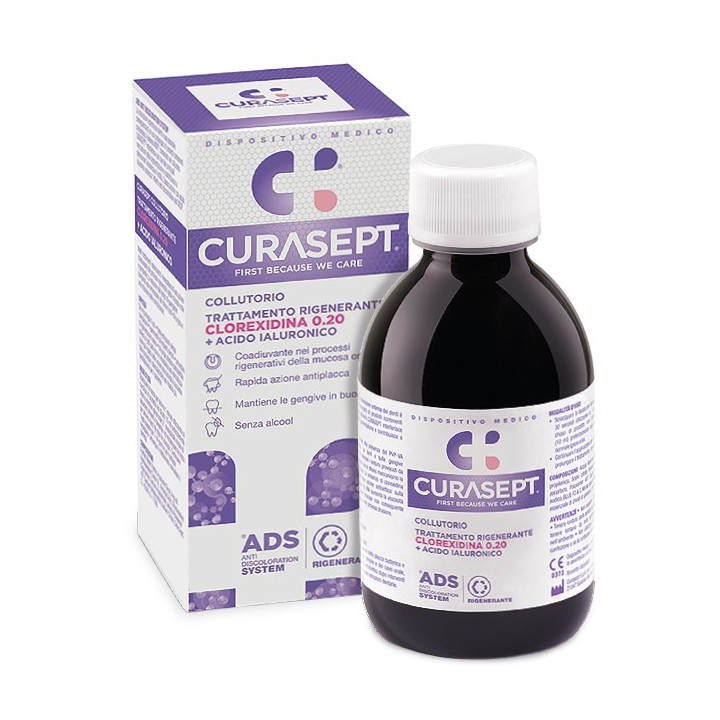 Collutorio Curasept ADS 020 trattamento rigenerante 200 ml