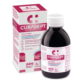 Collutorio curasept ads 020 trattamento lenitivo 200 ml+campione dent.omaggio