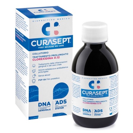 Curasept ÚstnÍ voda 0,12 - 200 ml ads dna prodlouŽenÁ lÉČba
