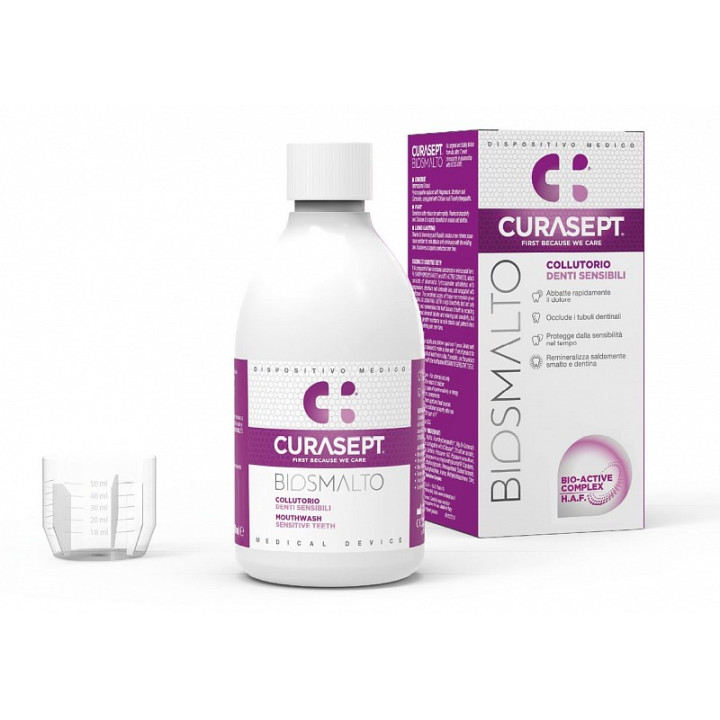 BIOENAMEL MOUTHWASH SENSITIVE TEETH CURASEPT 300 ml
