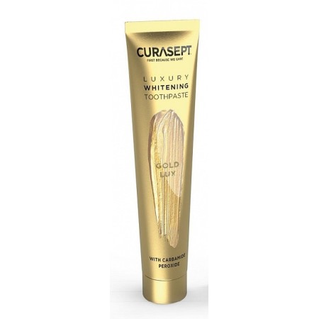 Curasept gold luxury whitening pasta do zębów 75ml uzupełnienie