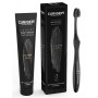 Creme dental clareador curasept black luxury 75 ml + escova de dentes