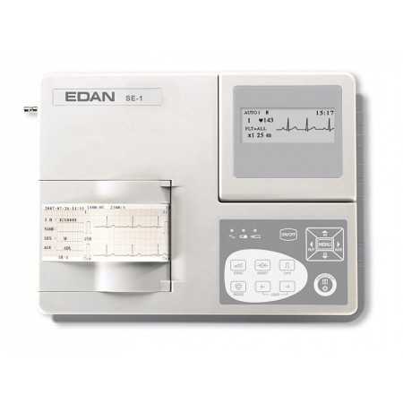 Ecg edan se-1 - 1 canale con monitor