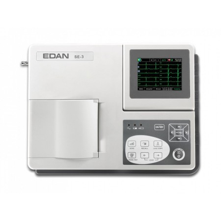 EKG-3 színes EKG-t készít – 3 csatorna monitorral és tolmácsolmával.