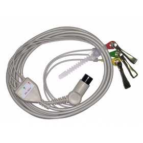 5-odprowadzeniowy kabel weterynaryjny EKG