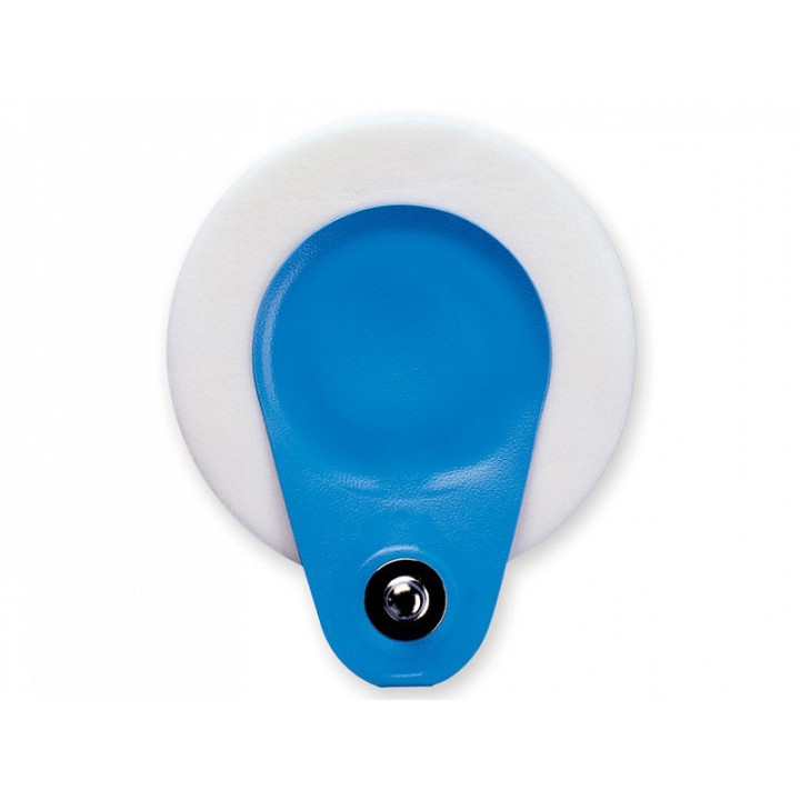 EKG elektrody Ambu Blue Sensor s tlačítkem R 57×48 mm, tekutý gel - balení 500 kusů.