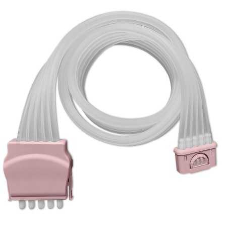 Conector de manguito único para Presoterapia pressoMedical 3.0 con 5 cámaras.