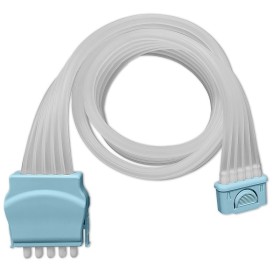 Single band connector for PressoMedical 3.0 Pressotherapy with 5 chambers.