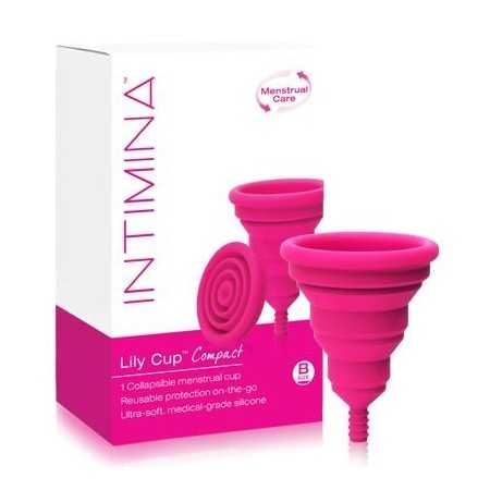 Lily Cup Compact újrafelhasználható menstruációs csésze B méretű