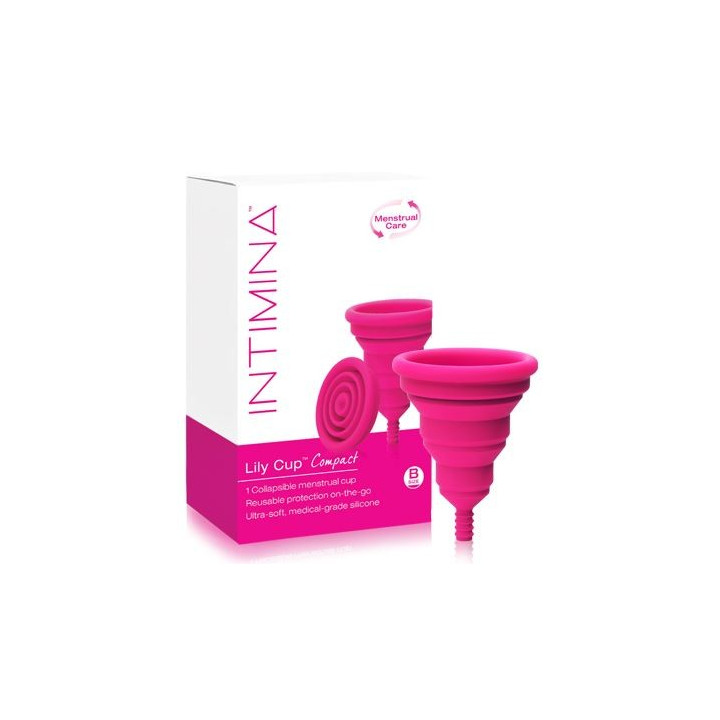 Lily Cup Compact wiederverwendbare Menstruationstassen Größe B