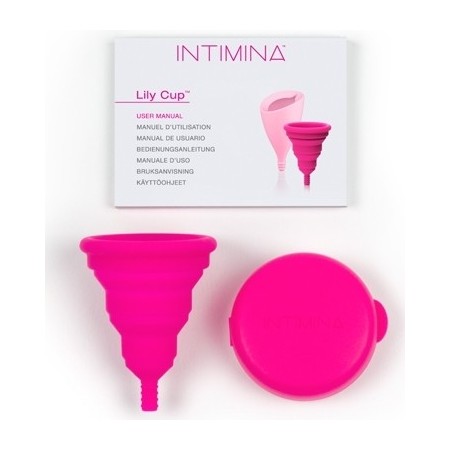 Lily cup compact copas menstruales reutilizables talla b