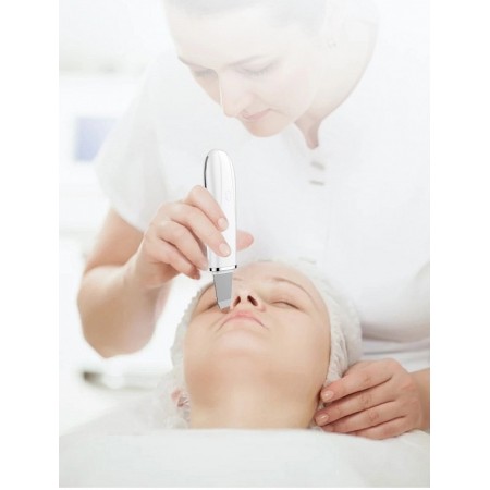 Épurateur de peau pour le visage anteamed, nettoyeur de pores, nettoyant exfoliant - blanc