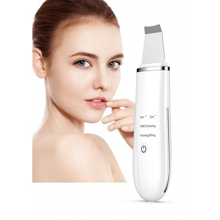 Depurador de piel facial anteamed, limpiador de poros, limpiador exfoliante - blanco