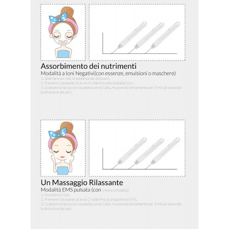 Depurador de piel facial anteamed, limpiador de poros, limpiador exfoliante - blanco