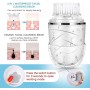 Facial cleansing brush 3 in 1 white