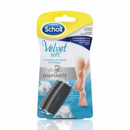 Velvet Soft Roll, 1 Ricarica Extra Esfoliante + 1 Ricarica Soft ,  2 Pezzi totali